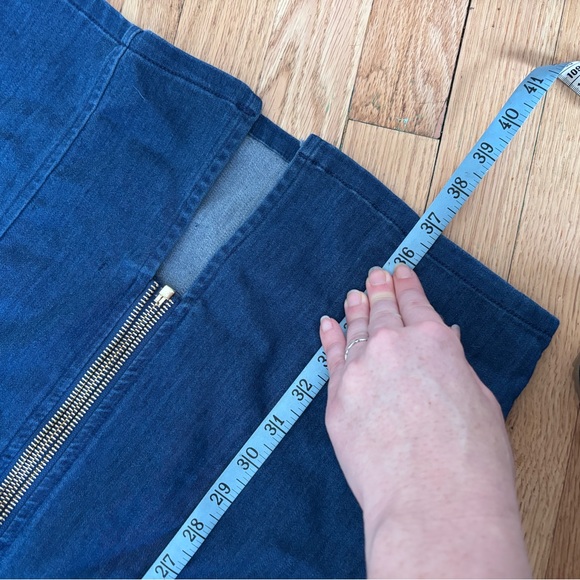 Haute Monde Indigo Denim Dress Size S - Picture 7 of 9